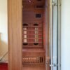 Infrared Sauna - HOLTEN MINI Quartz- Full Spectrum 5 heaters, 900x900x1900mm