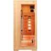 Infrared Sauna - HOLTEN MINI Quartz- Full Spectrum 5 heaters, 900x900x1900mm