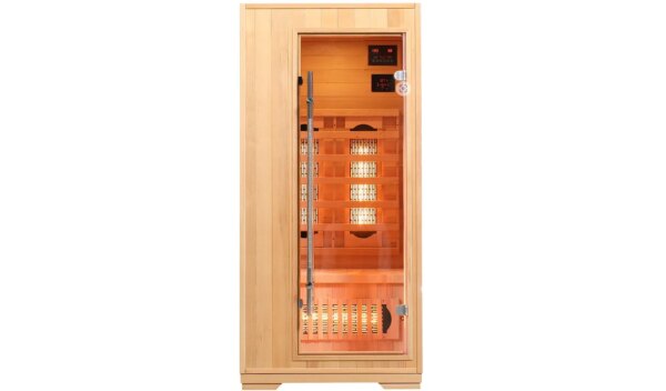 Infrared Sauna - HOLTEN MINI Quartz- Full Spectrum 5 heaters, 900x900x1900mm