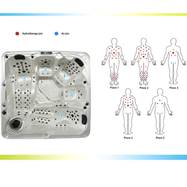 Crystal Bathroom SPA C702 2300x2300x970mm