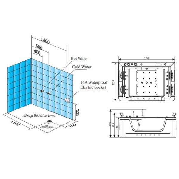 FERRARA 934 HQ 1920x1310x710mm