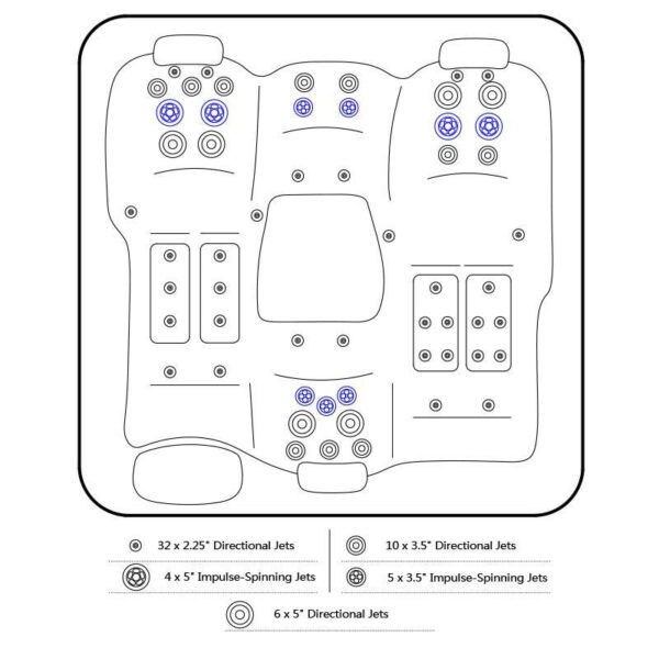 Crystal Bathroom SPA C566, 2000x2000x900mm