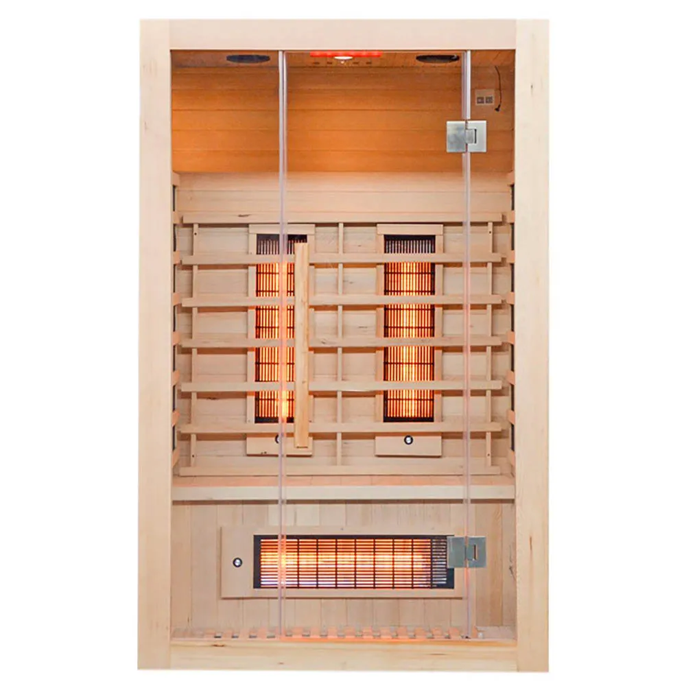 Infrared Sauna MALIBU II Quartz- Full Spectrum, 1210x1060x1920mm
