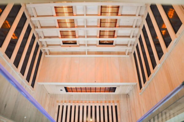 Infrared Sauna MALIBU II Quartz- Full Spectrum, 1210x1060x1920mm