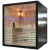 Finnish Sauna NAMIB Black 1800x1600x2000mm
