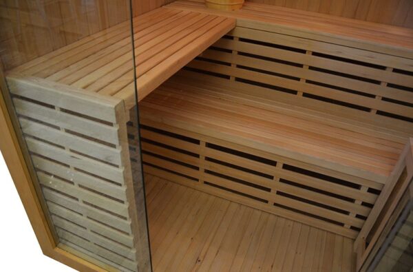 Finnish Sauna NAMIB Black 1800x1600x2000mm