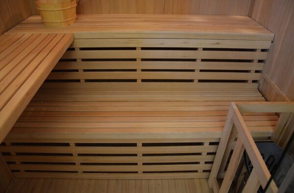 Finnish Sauna NAMIB Black 1800x1600x2000mm