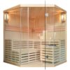 Finnish Sauna with Furnace JASPER 1800x1800x2100mm