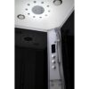 LARIMAR 1080L black Premium HQ 1000x800x2170mm