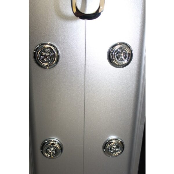 PALERMO 1306B White, Steam 1000x1000x2150mm