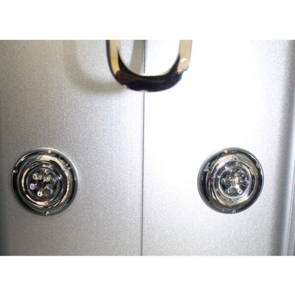 PALERMO 1306B White, Steam 1000x1000x2150mm