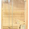 Finnish Sauna BELRISO Natural 1200 x 1200 x 1900mm