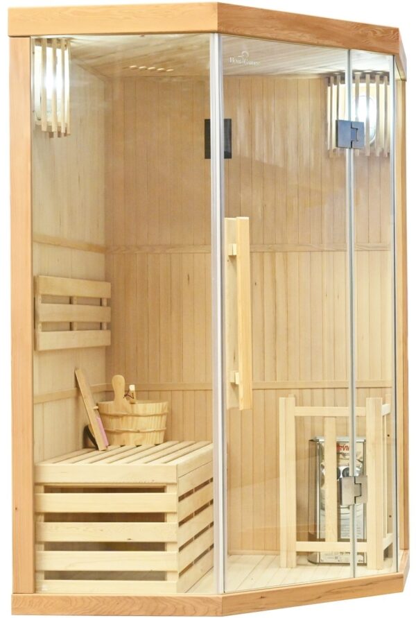 Finnish Sauna BELRISO Natural 1200 x 1200 x 1900mm