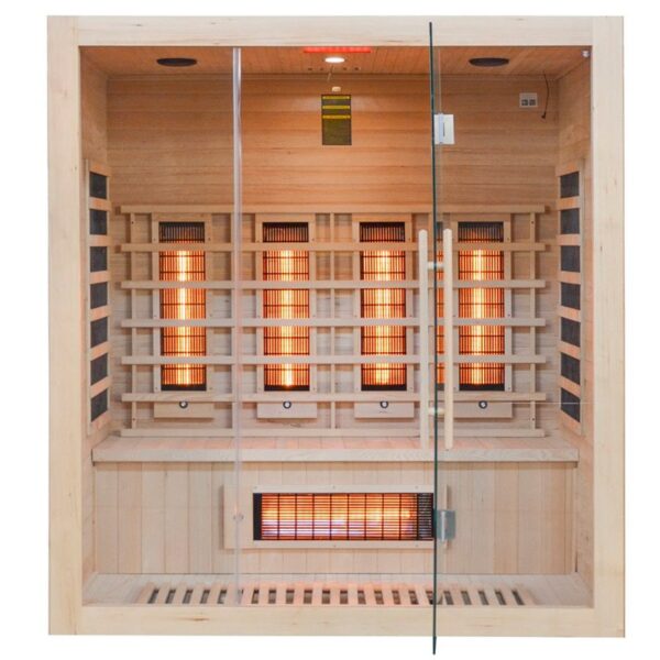 Infrared Sauna OSHIMA Quatro Carbon/Quartz 1750x1200x1900mm