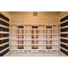 Infrared Sauna OSHIMA Maxi Quartz/Carbon 1500x1200x1900mm