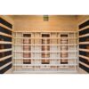Infrared Sauna OSHIMA Maxi Quartz/Carbon 1500x1200x1900mm