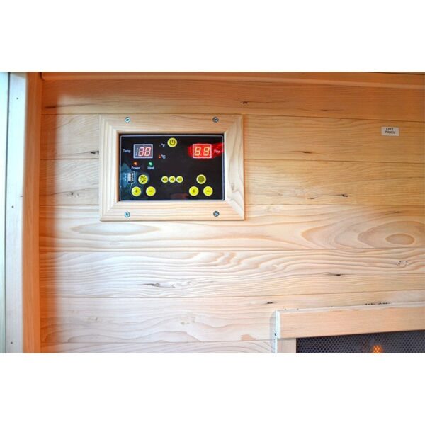 Infrared Sauna OSHIMA Maxi Quartz/Carbon 1500x1200x1900mm