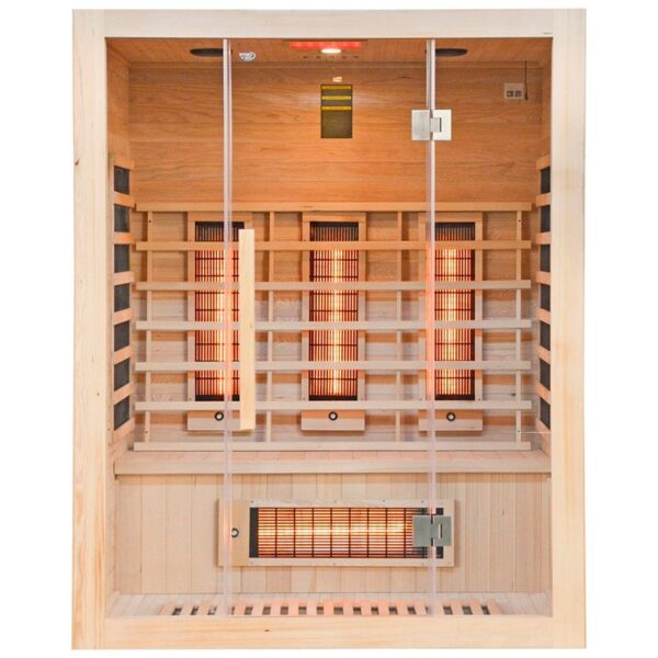 Infrared Sauna OSHIMA Maxi Quartz/Carbon 1500x1200x1900mm