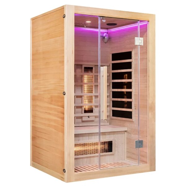 Infrared Sauna OSHIMA Quartz/Carbon 1200x1050x1900mm