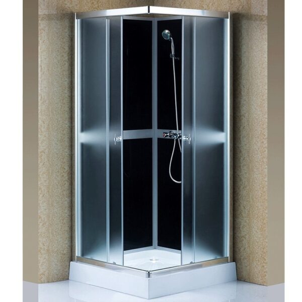 SHOWER ENCLOSURE CRB-309 GRAY 900x900mm