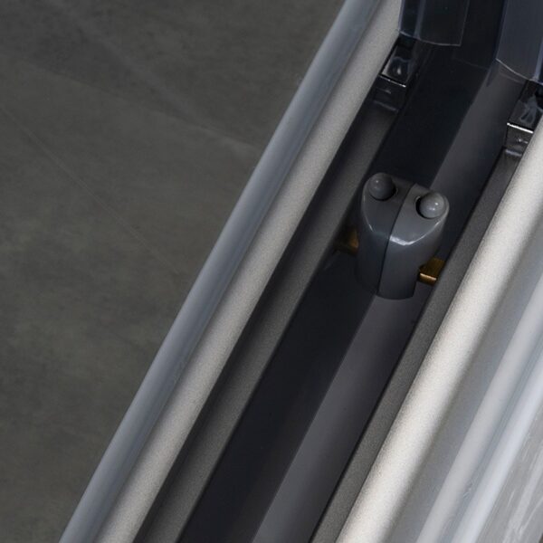 SHOWER ENCLOSURE CRB-309 GRAY 900x900mm