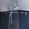 SHOWER ENCLOSURE CRB-306 Black 900x900mm