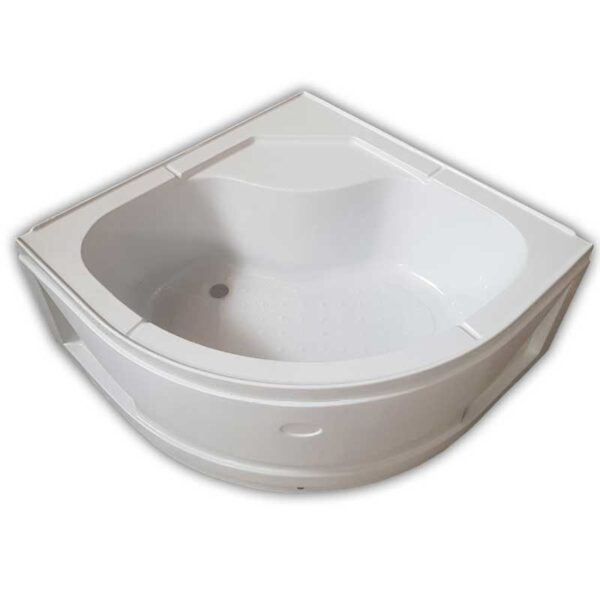 SHOWER ENCLOSURE CRB-301A 800mmx800mm MILK MAT DEEP CORNER SHOWER TRAY