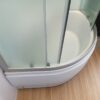 SHOWER ENCLOSURE CRB-304A 800mmx800mm MILK MAT DEEP CORNER SHOWER TRAY