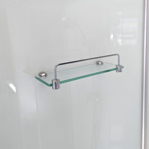 SHOWER ENCLOSURE CRB-304A 800mmx800mm MILK MAT DEEP CORNER SHOWER TRAY
