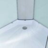 SHOWER ENCLOSURE CRB-303A Milky Mat 800mmx800mm SHALLOW CORNER SHOWER TRAY