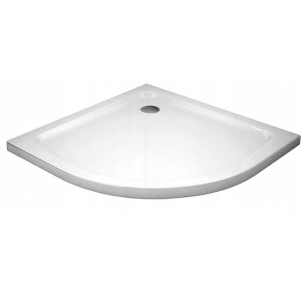 Quadrant shower tray ST01B 900x900mm white siphon 50mm slim
