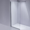 Shower screen P-SH07A 700x2000mm BLACK