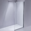 Shower screen P-SH07A 700x2000mm BLACK
