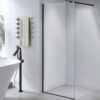 Shower screen P-SH07B 800x2000mm BLACK