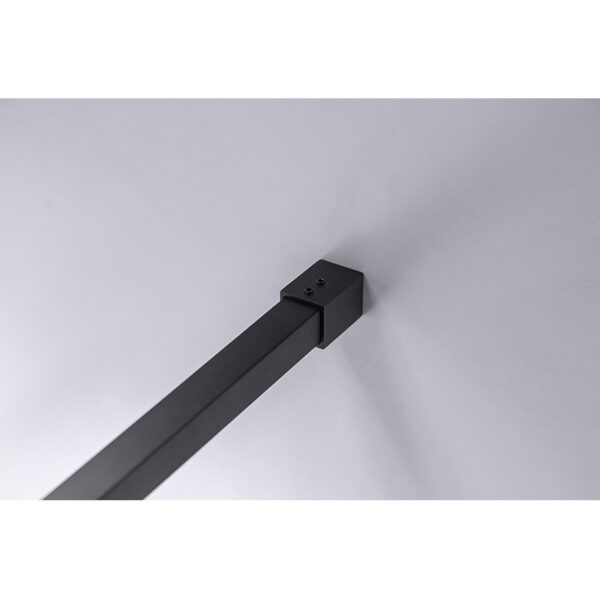 Shower screen P-SH07B 800x2000mm BLACK