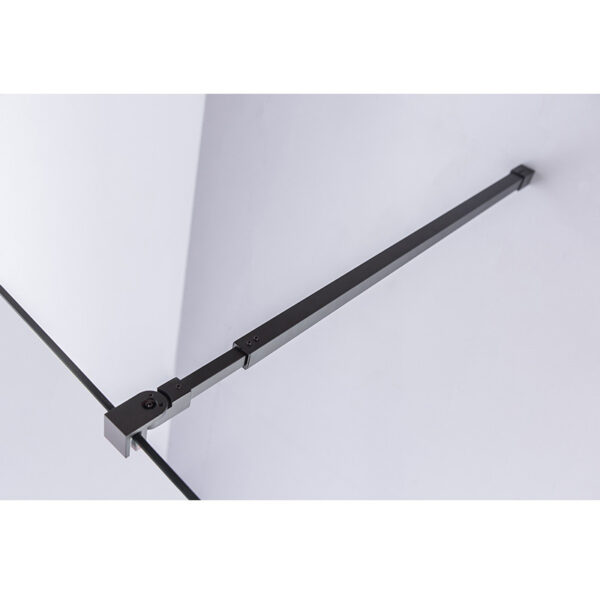 Shower screen P-SH07B 800x2000mm BLACK