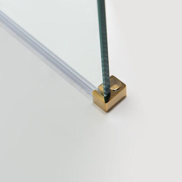 Shower screen P-SH07C 900x2000mm GOLD