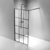 Shower screen P-SH04F 1200x2000mm glass 8mm
