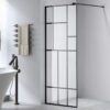 Shower screen P-SH05E 1100x2000mm glass 8mm