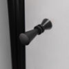 Shower door folding SH01A black 800mm
