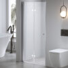 Shower door folding SH01B chrome 900mm