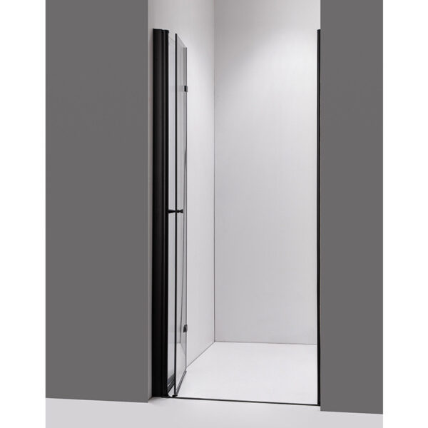 Shower door folding SH01B black 900mm