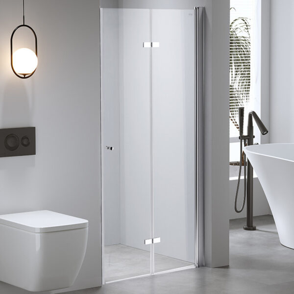 Shower door folding SH01C chrome 1000mm