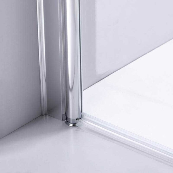 Shower door folding SH01C chrome 1000mm