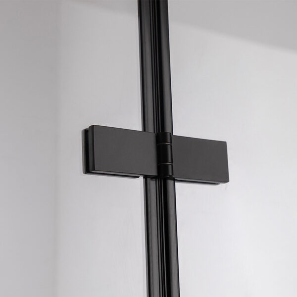 Shower door folding SH01D black 1100mm