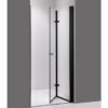 Shower door folding SH01D black 1100mm