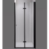 Shower door folding SH01E black 1200mm