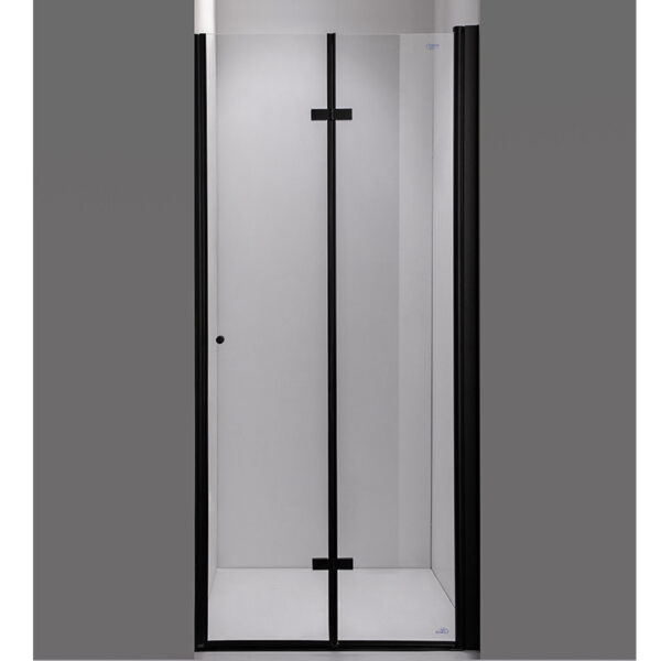 Shower door folding SH01E black 1200mm