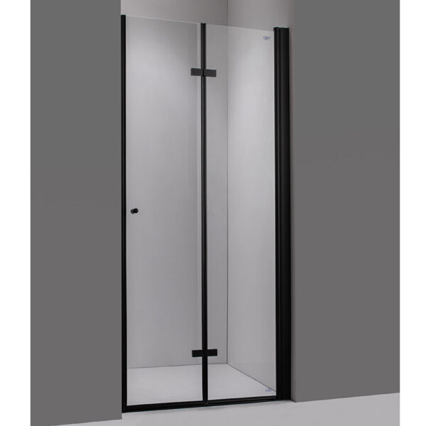 Shower door folding SH01E black 1200mm