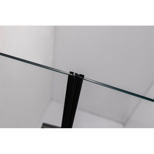 Shower door folding SH01E black 1200mm